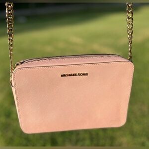 Michael Kors Light Pink Crossbody Bag